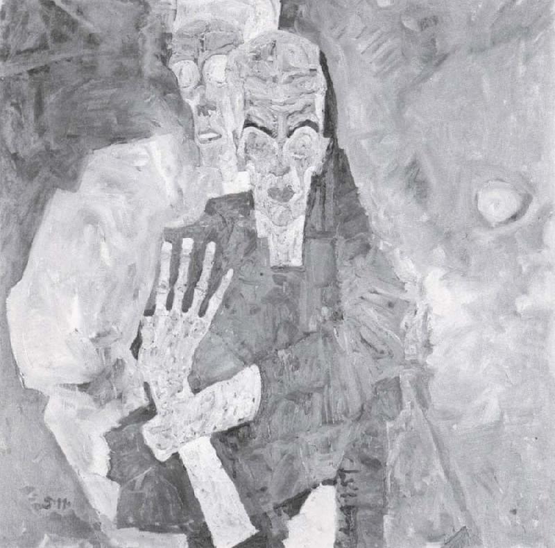 Egon Schiele Self-Observer ii China oil painting art